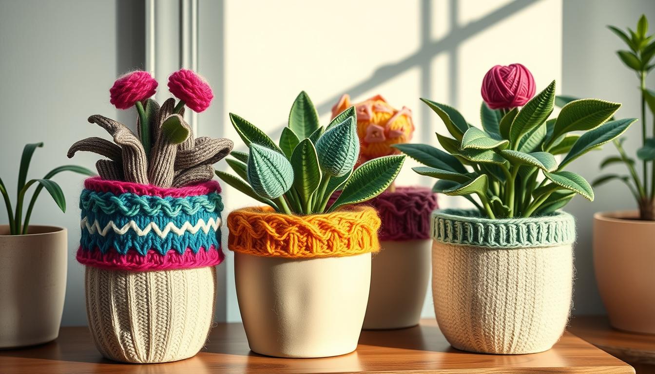 Crochet Plant Pot Covers