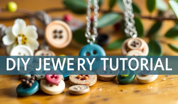 Recycled Button Jewelry