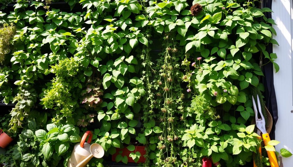 نگهداری و مراقبت از باغچه عمودی