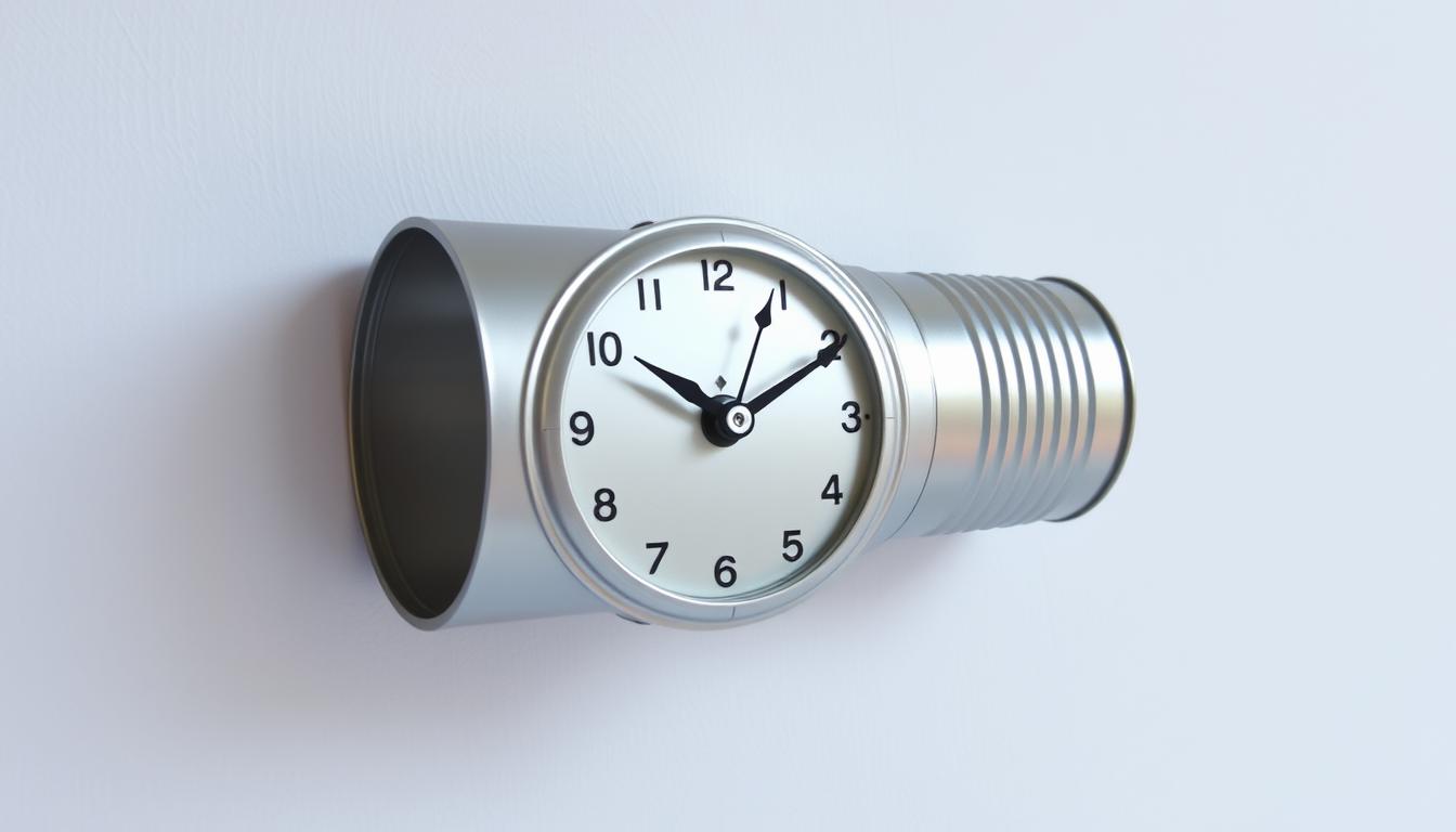 Aluminum Can Clock