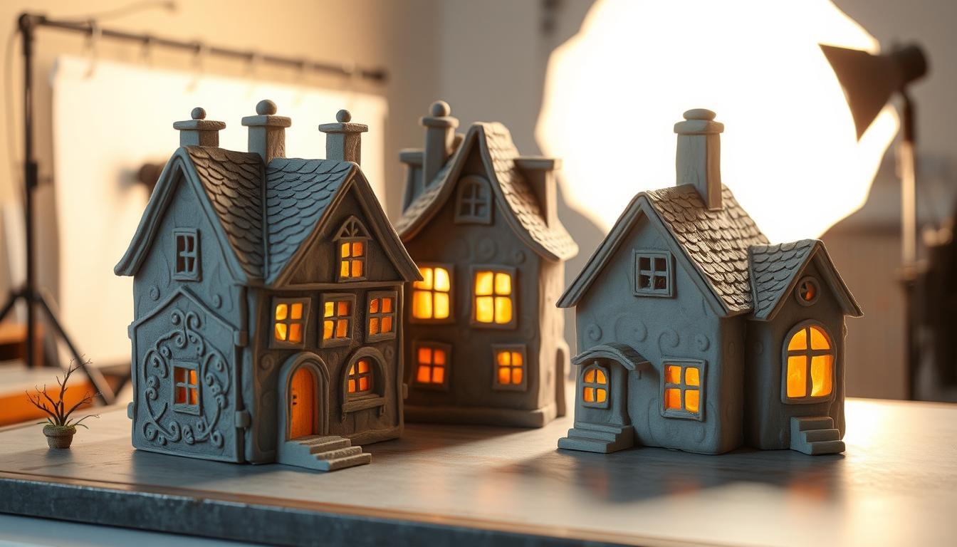 Clay House Miniature