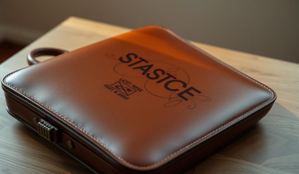Laser Cut Leather Wallet