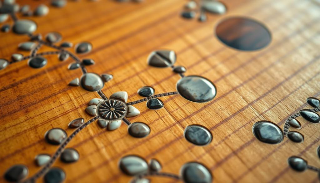 تکنیک‌های Stone Inlay در مرصع‌کاری سنگ روی چوب