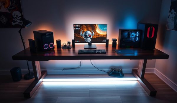 Custom XP Bar Desk Light