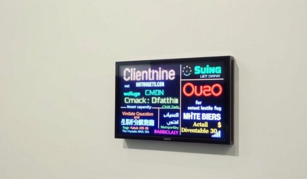 Electronic Sign Board