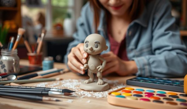 Game Inspired Clay Figures