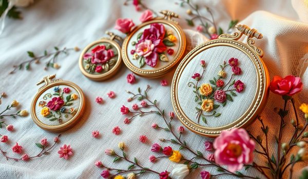 Mini Embroidery Hoop Art