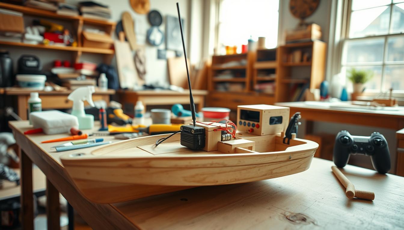 Remote Controlled Boat DIY