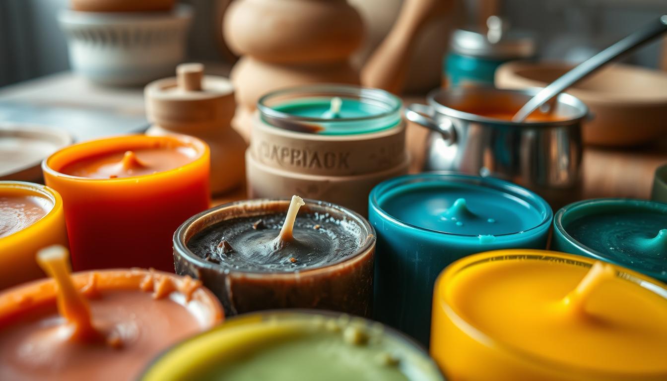 Soy Wax Candle Coloring