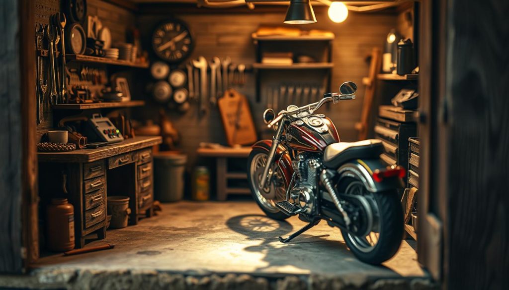 Tiny Garage Diorama
