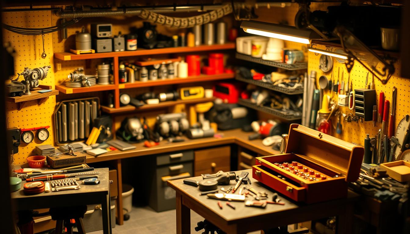 Tiny Garage Diorama