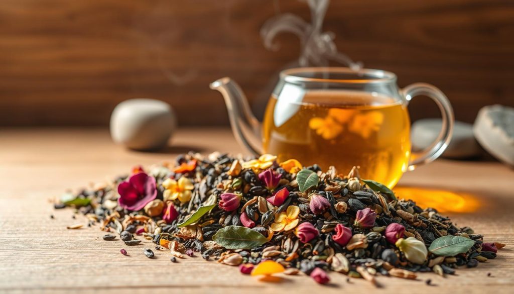 ترکیب خلاقانه چای