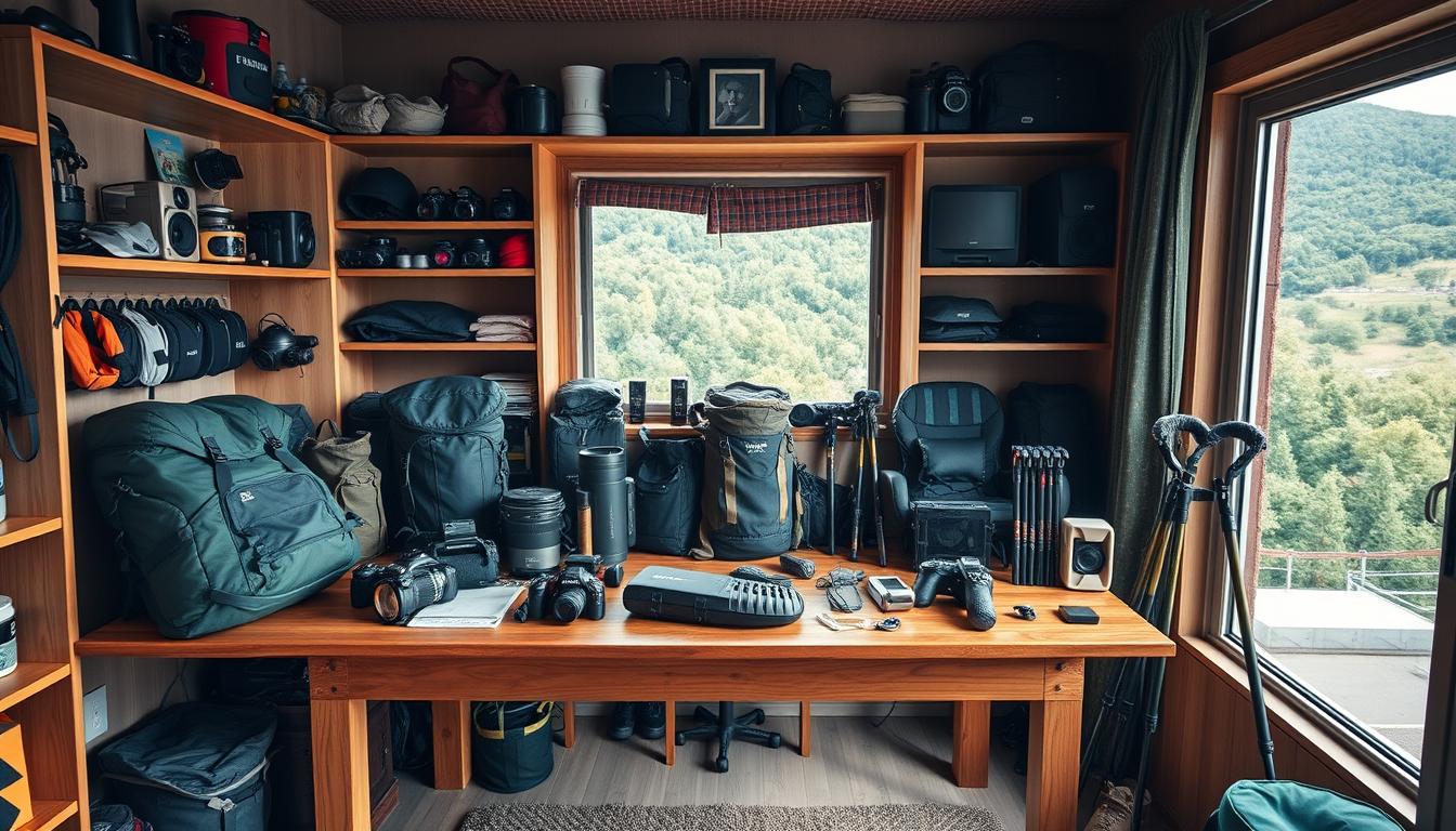 Travel Gear Test at Home