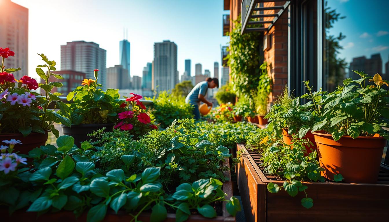 Urban Balcony Farming