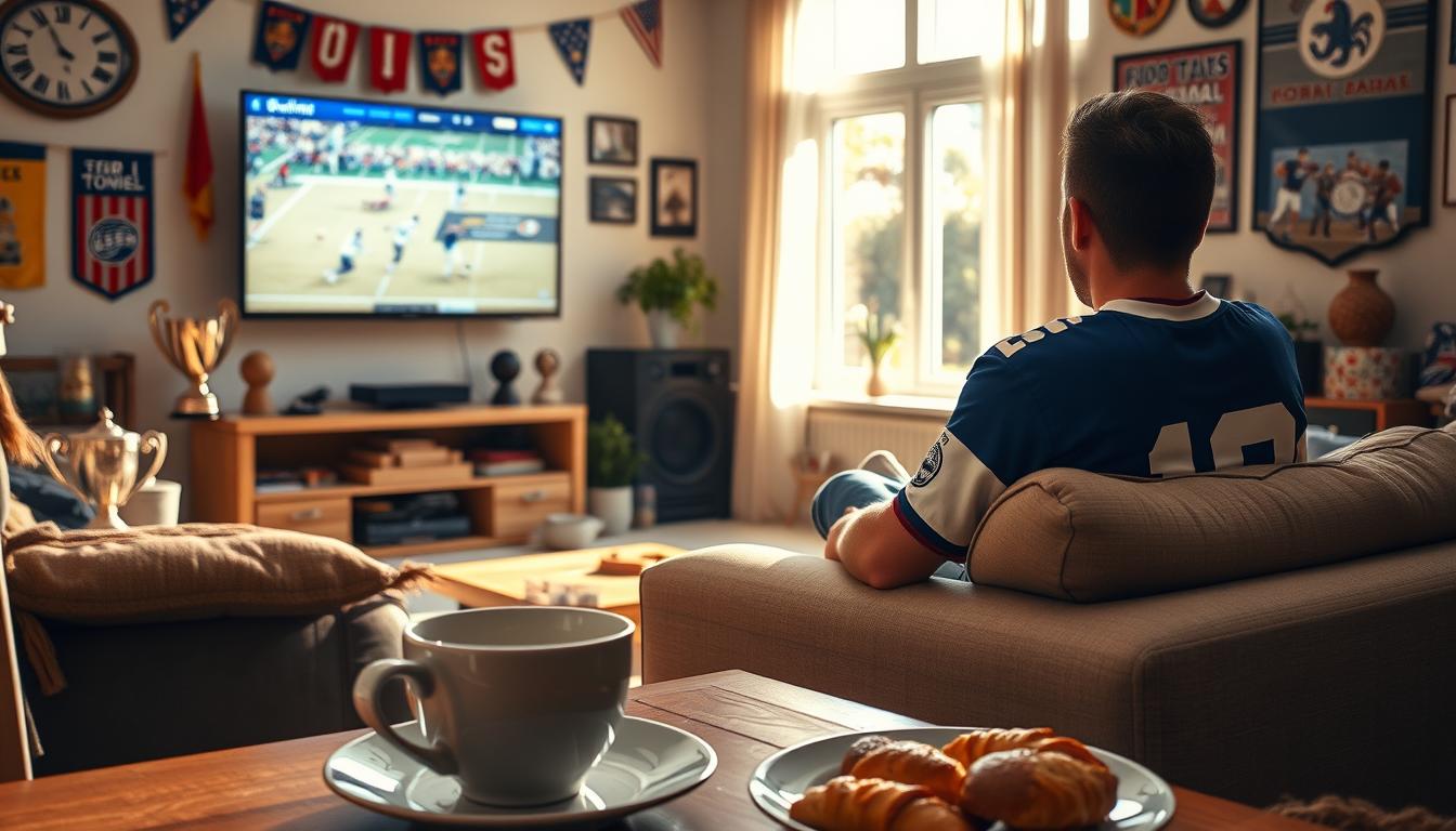 Football Fan Morning Routine