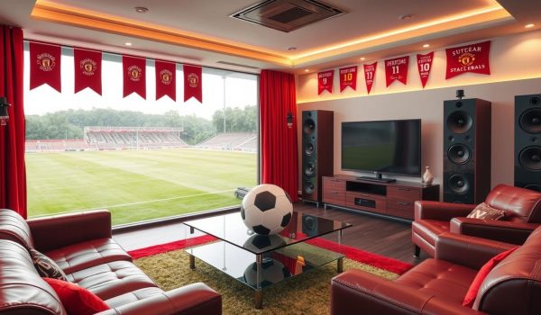 Football Vibes Home Setup