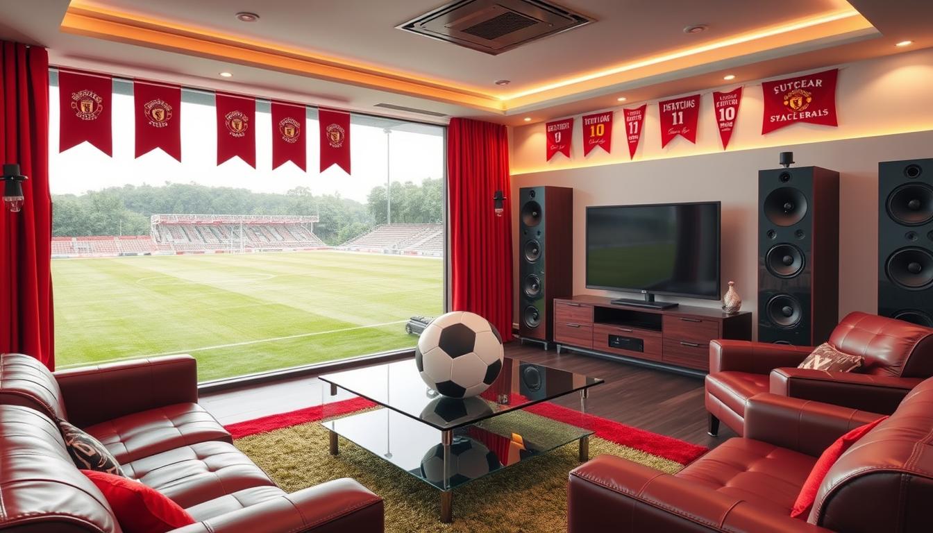Football Vibes Home Setup