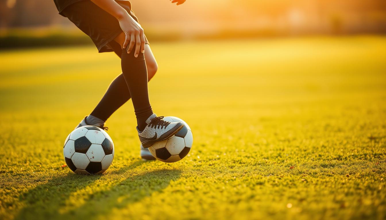 Solo Football Training Routine