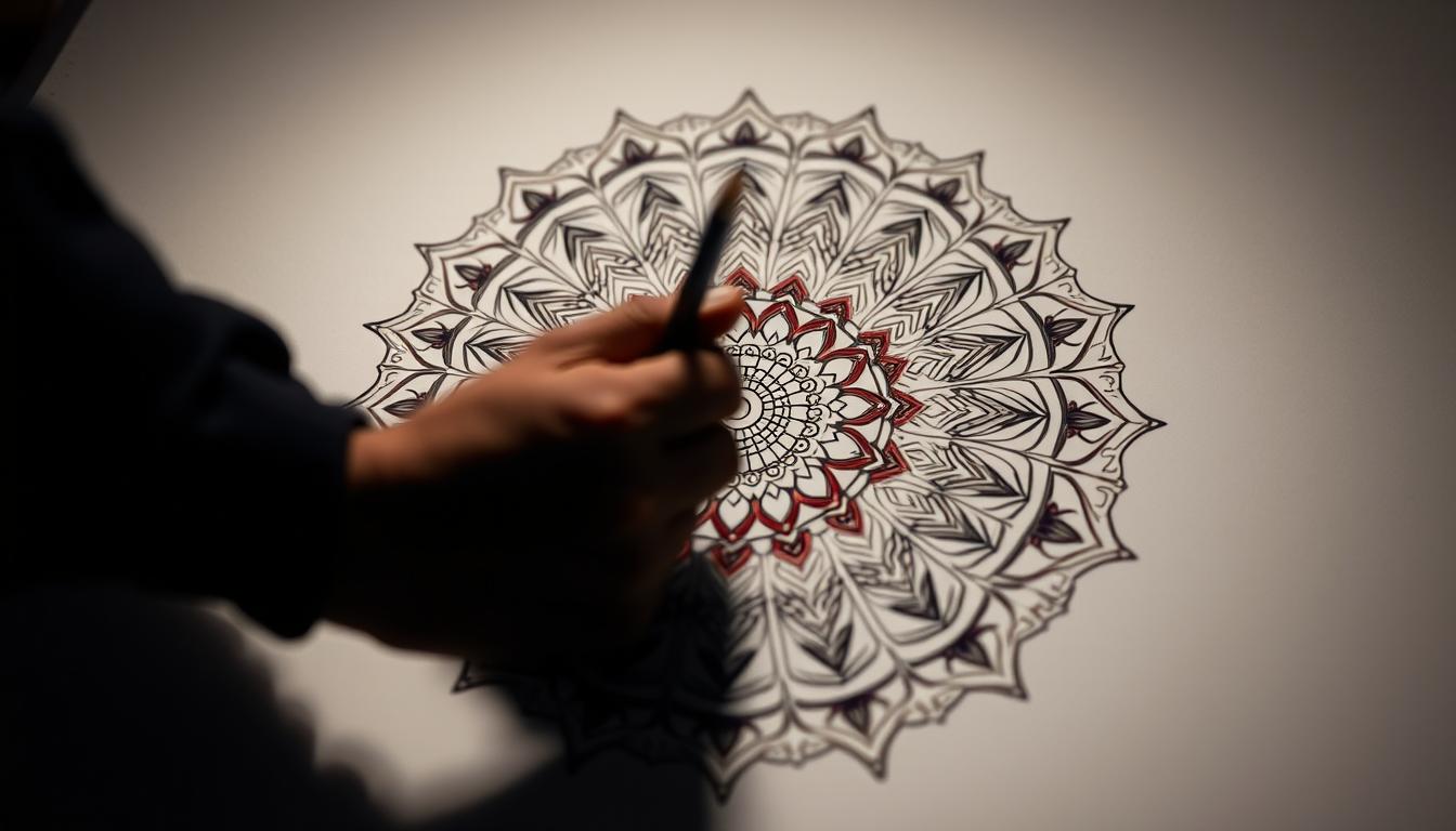 MandalaDrawingTimeLapse