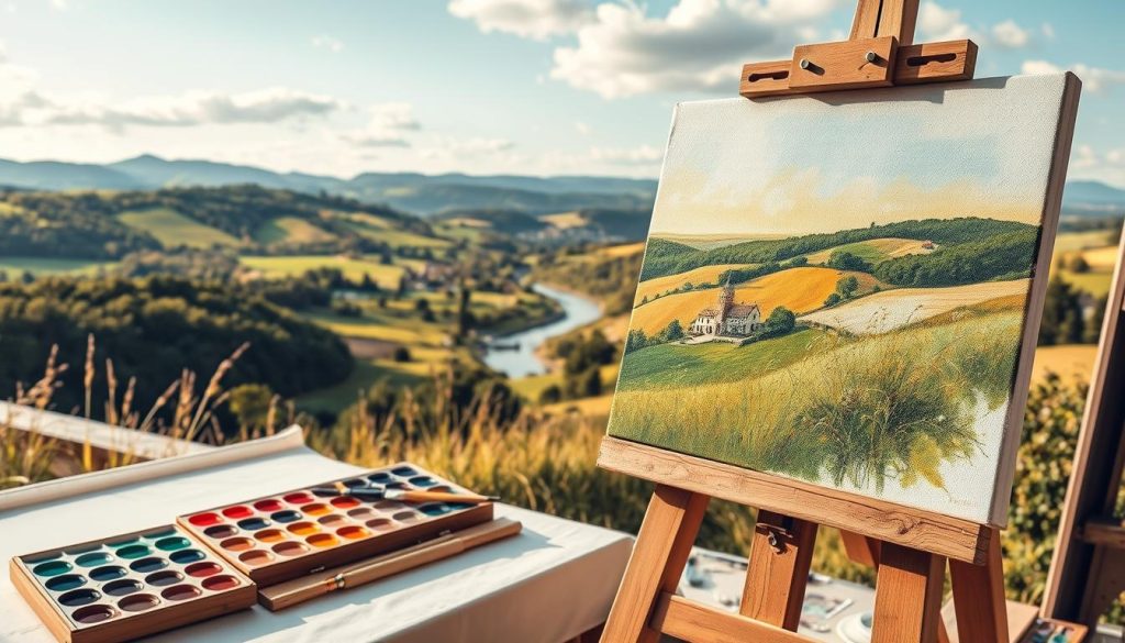 آموزش نقاشی با رنگ اکریلیک