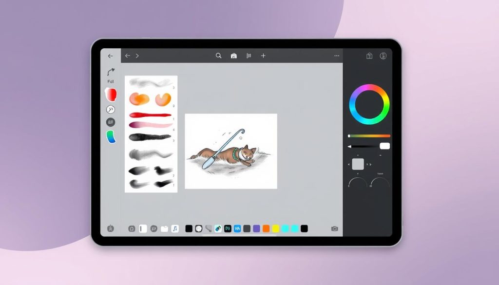 برنامه طراحی دیجیتال Procreate