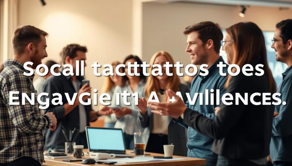 تاکتیک‌های اجتماعی برای تعامل با مخاطبان