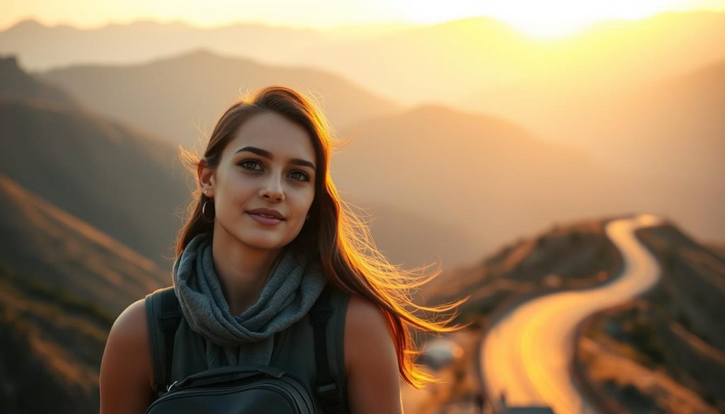 مفهوم سفرهای تنهایی برای دختران مسافر