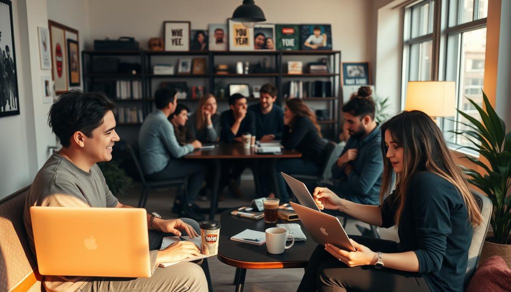 پشتیبانی و همکاری یوتیوبرز