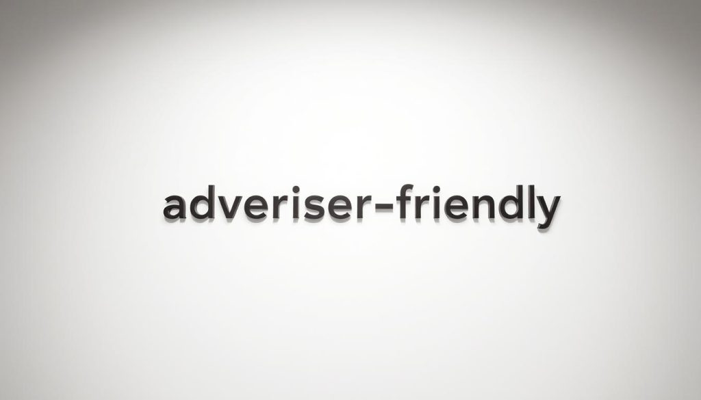 تعریف advertiser-friendly