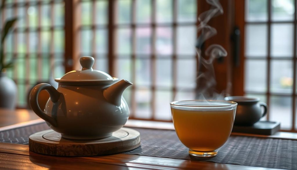 دم‌کردن چای و آرامش