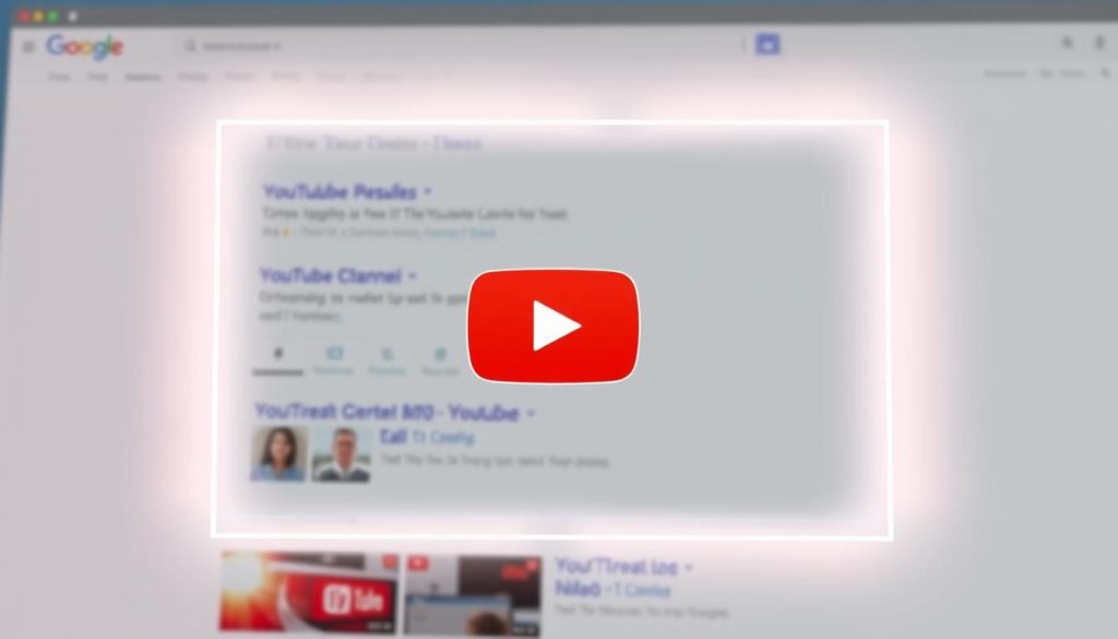 A crisp, well-lit video frame showcasing a sleek, minimalist YouTube logo against a backdrop of a search engine results page. The video appears to be optimized for SEO, with a title, description, and tags prominently displayed. The overall composition conveys a sense of professionalism and digital savvy, highlighting the power of video content to boost online visibility and drive traffic to a YouTube channel. Soft, directional lighting illuminates the key elements, creating a polished, cinematic feel. The clean, uncluttered design allows the viewer to focus on the core message: leveraging video and search engine optimization for a successful YouTube presence.