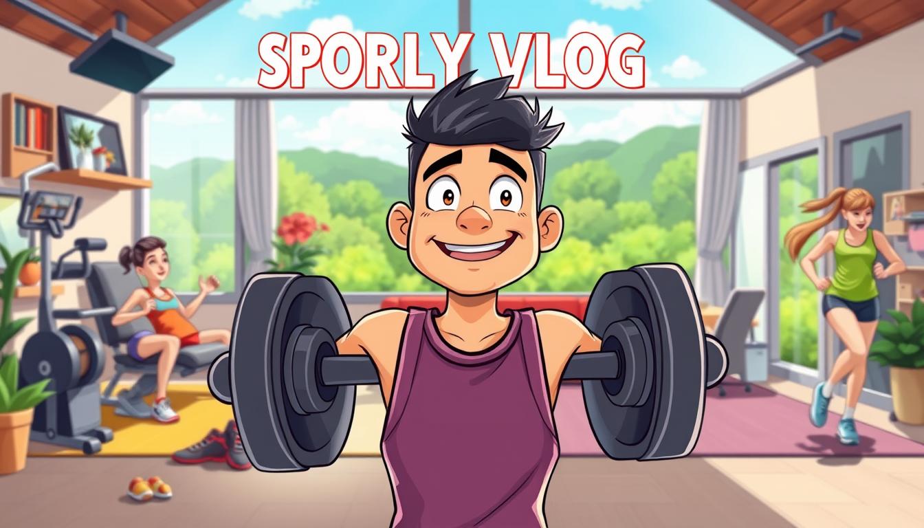 Athlete daily vlog