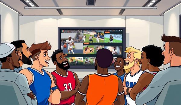 Athlete reaction videos