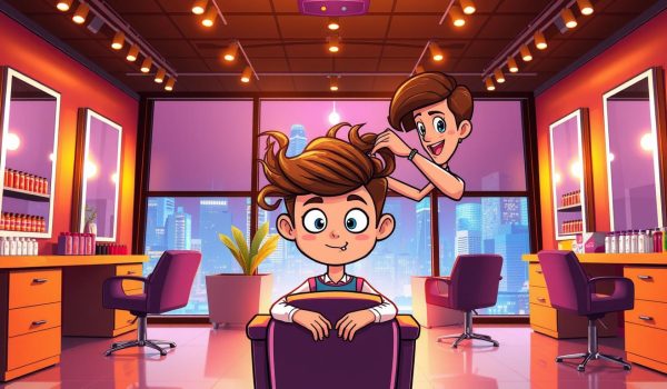 Barber shop YouTube vlog