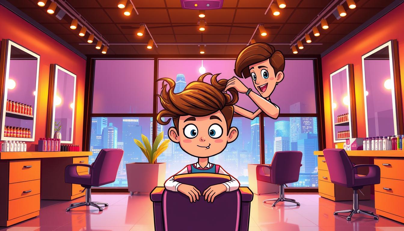 Barber shop YouTube vlog