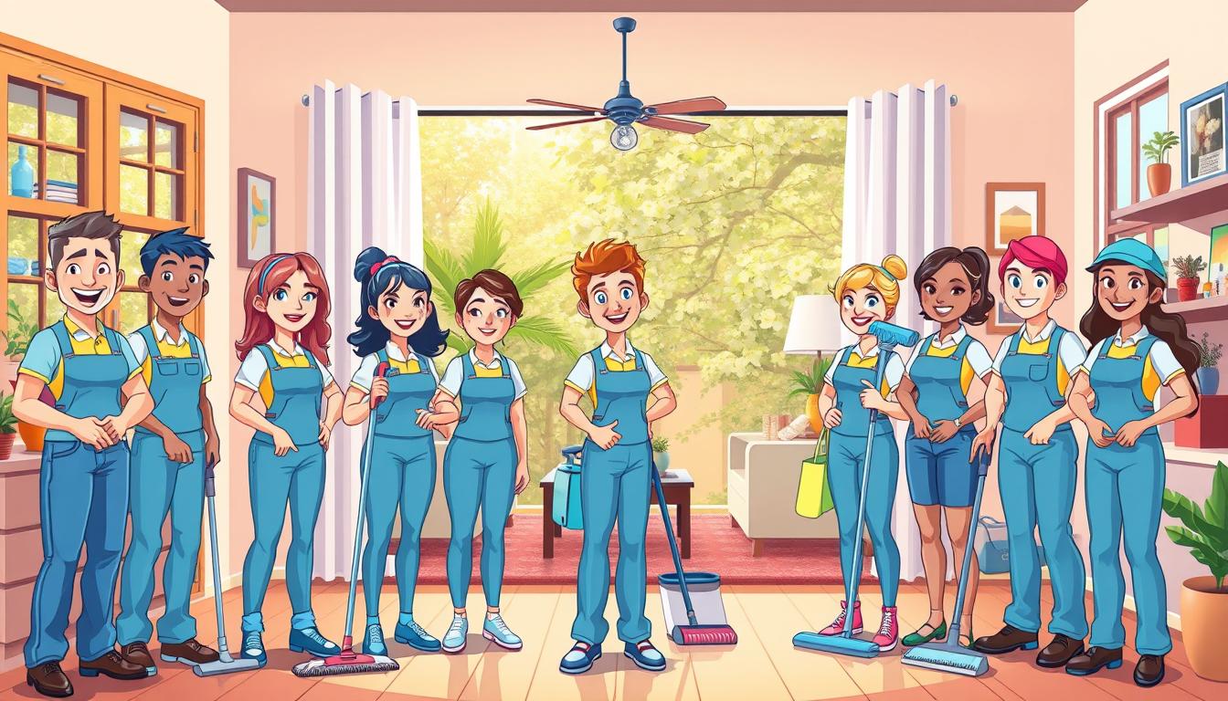 Cleaning services YouTube channel