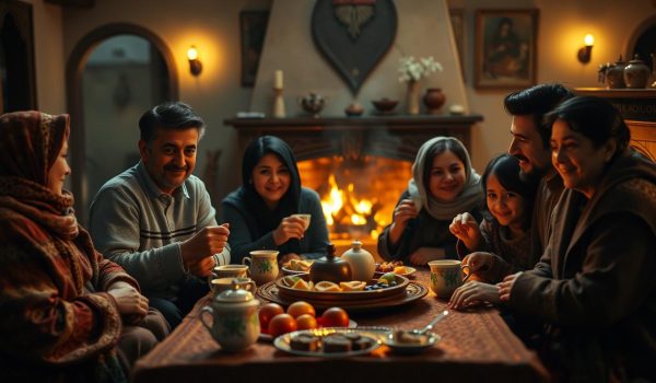 Iranian family gatherings
