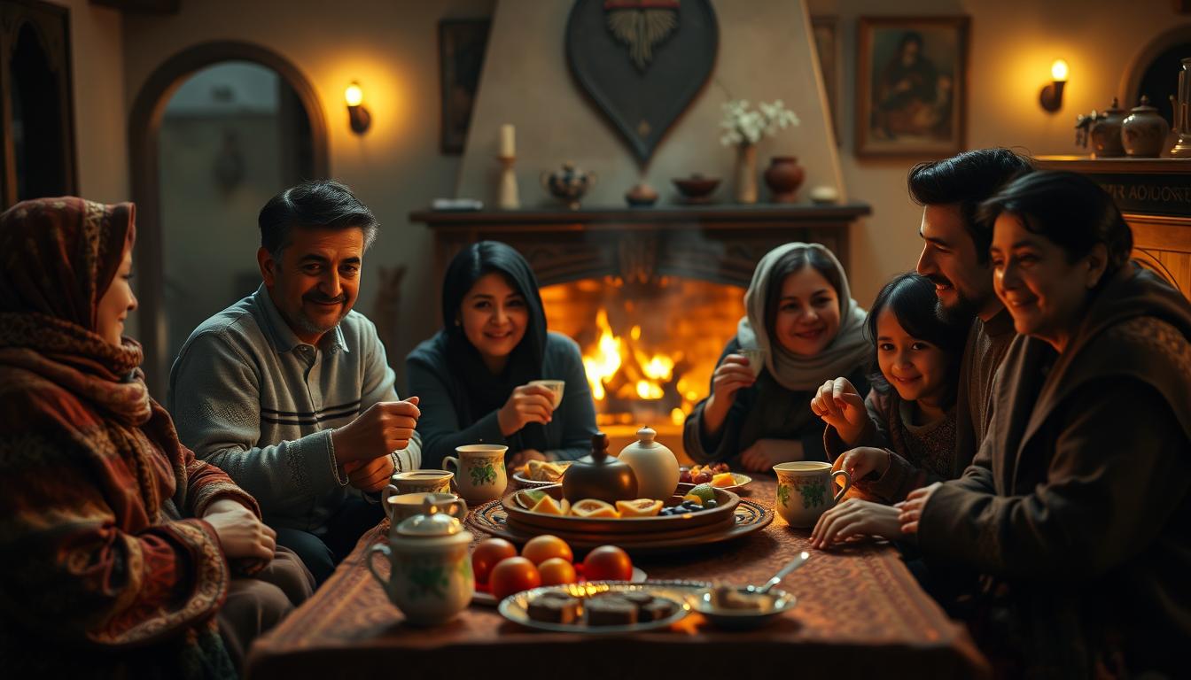 Iranian family gatherings