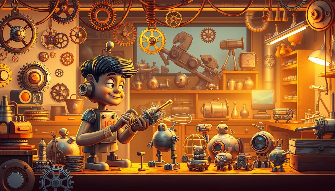 Metal toy workshop