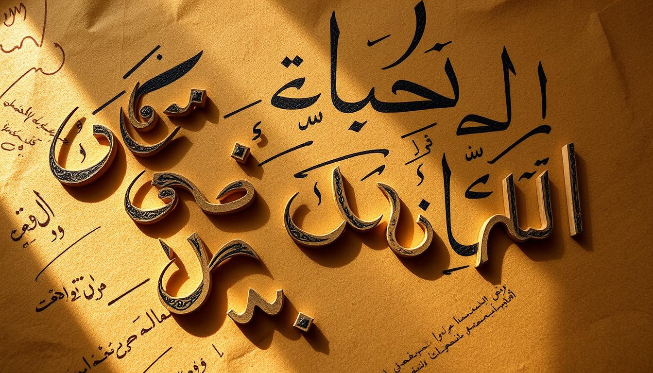 Persian handwritten letters