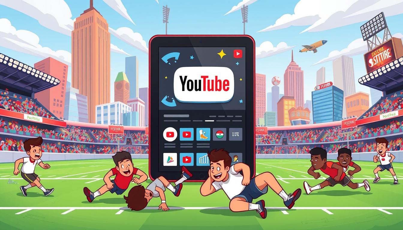 Sports bloopers YouTube channel