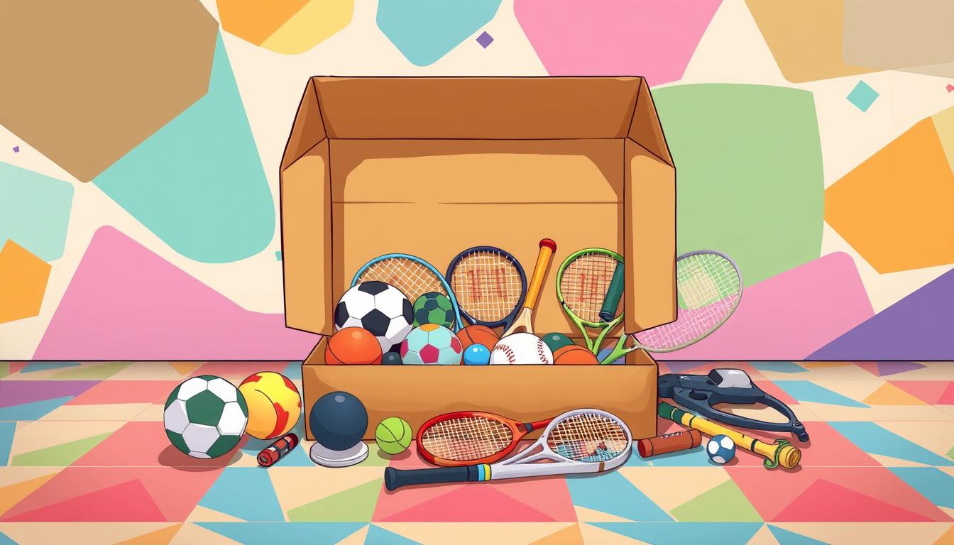 Sports gear unboxing