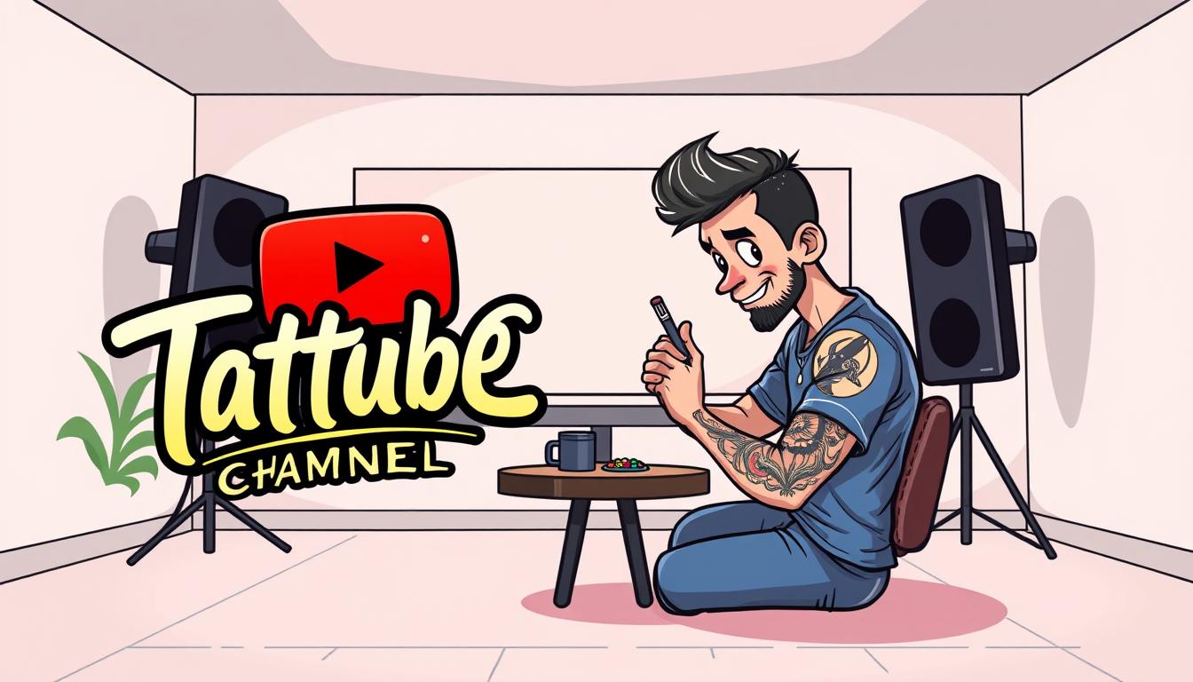 Tattoo artist YouTube channel