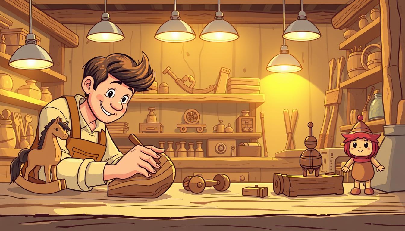 Wooden toy DIY