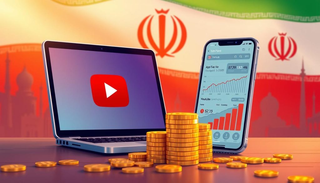 درآمد یوتیوب در ایران