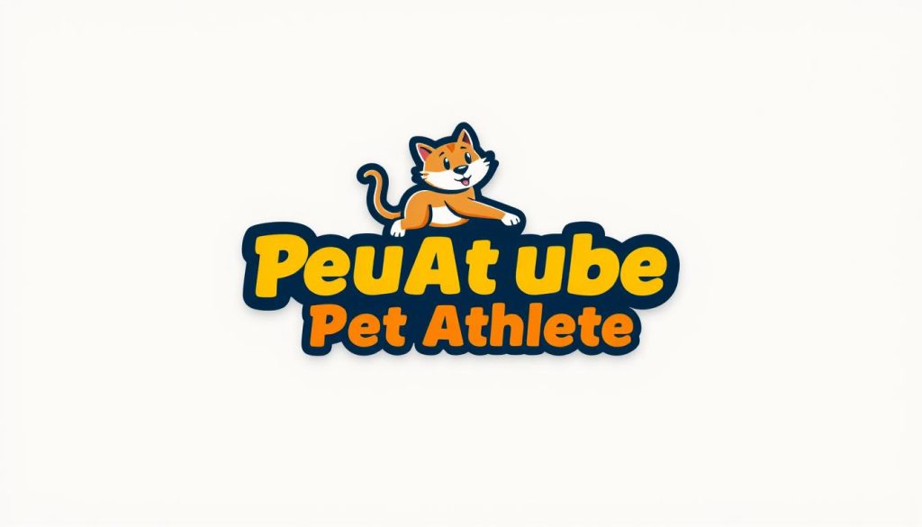 A modern and vibrant logo design for a YouTube channel showcasing pet athletes. The logo features a playful illustration of a cat or dog in an athletic pose, with dynamic shapes and bold colors that convey a sense of energy and movement. The design incorporates clean typography for the channel name, using a friendly, sans-serif font that complements the illustrated mascot. The overall aesthetic is youthful, approachable, and visually striking, capturing the spirit of the content and appealing to the target audience of pet lovers and fitness enthusiasts. Bright, diffused lighting illuminates the logo from multiple angles, creating depth and highlights the textural details. The background is a simple, gradient-based color field that allows the logo to stand out prominently. A modern and vibrant logo design for a YouTube channel showcasing pet athletes. The logo features a playful illustration of a cat or dog in an athletic pose, with dynamic shapes and bold colors that convey a sense of energy and movement. The design incorporates clean typography for the channel name, using a friendly, sans-serif font that complements the illustrated mascot. The overall aesthetic is youthful, approachable, and visually striking, capturing the spirit of the content and appealing to the target audience of pet lovers and fitness enthusiasts. Bright, diffused lighting illuminates the logo from multiple angles, creating depth and highlights the textural details. The background is a simple, gradient-based color field that allows the logo to stand out prominently.