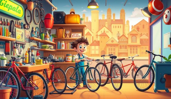 Bike repair shop YouTube