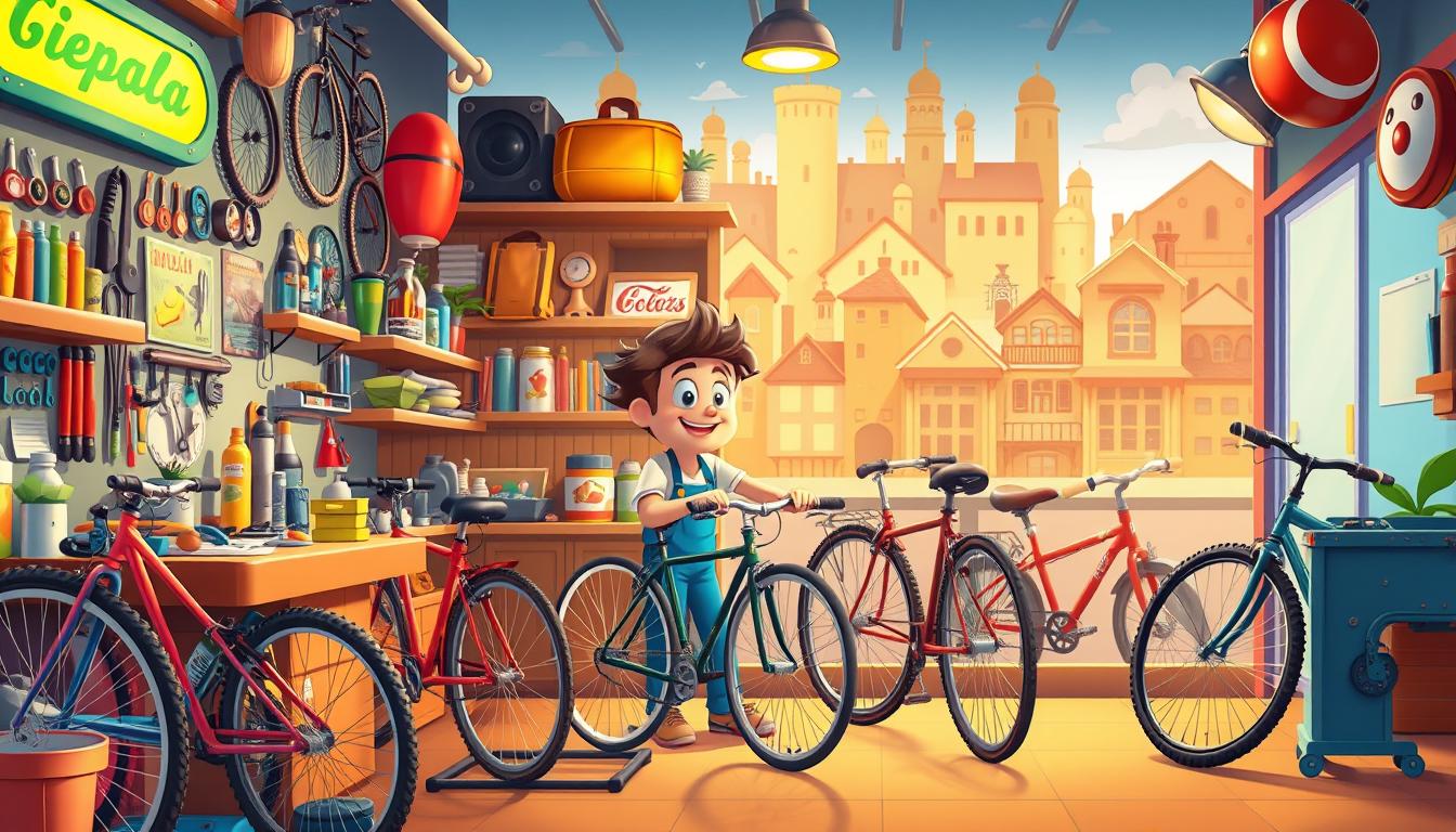 Bike repair shop YouTube