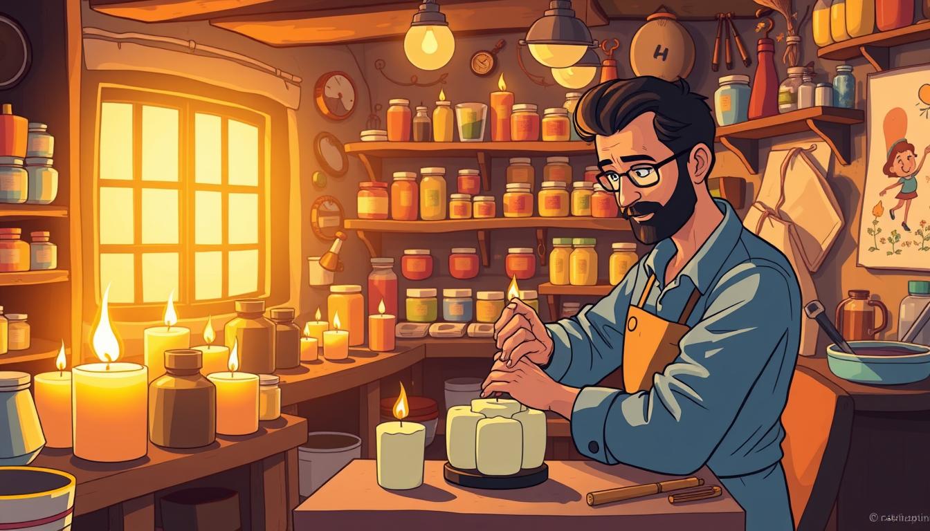 Candle making business YouTube