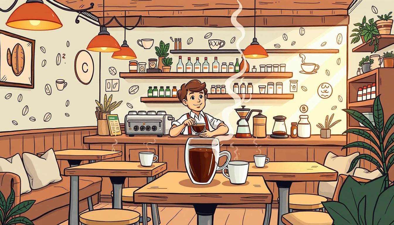 Coffee shop vlog YouTube